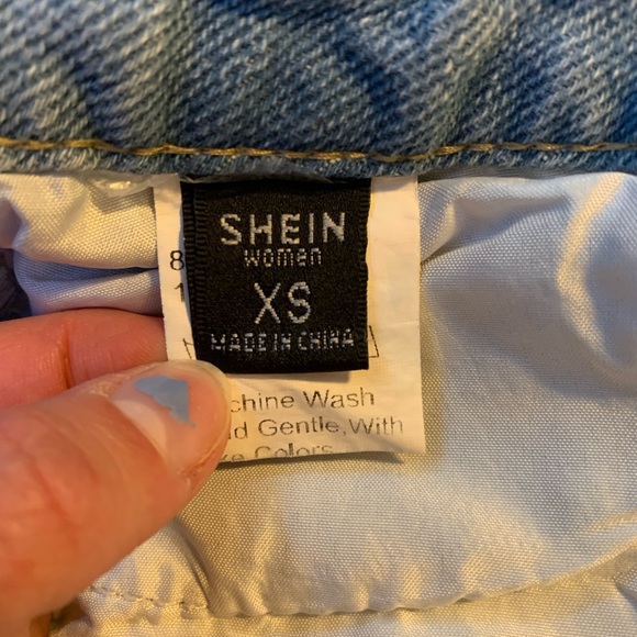 Light washed and denim ripped jeans - Picture 6 of 12